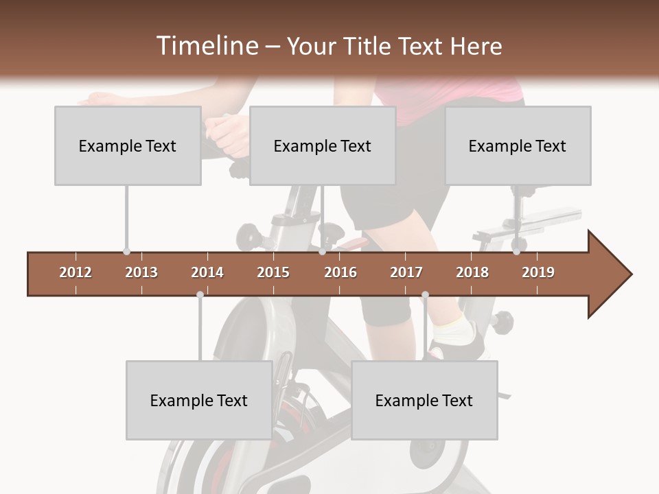 Bike Isolated Workout PowerPoint Template