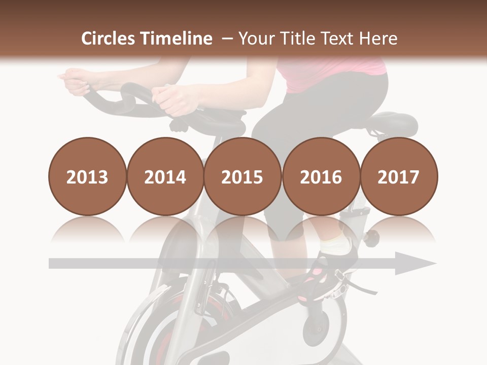 Bike Isolated Workout PowerPoint Template