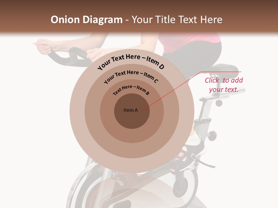 Bike Isolated Workout PowerPoint Template