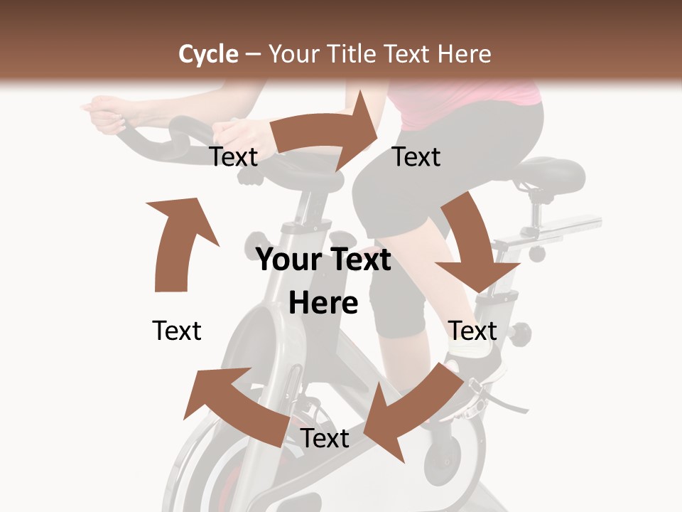 Bike Isolated Workout PowerPoint Template
