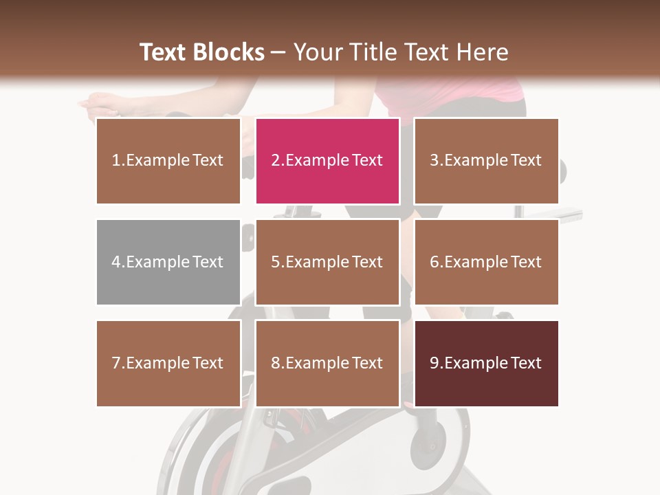 Bike Isolated Workout PowerPoint Template