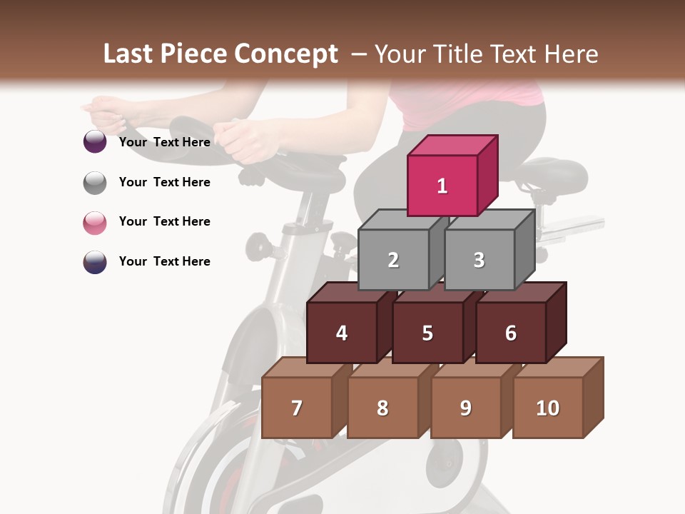 Bike Isolated Workout PowerPoint Template