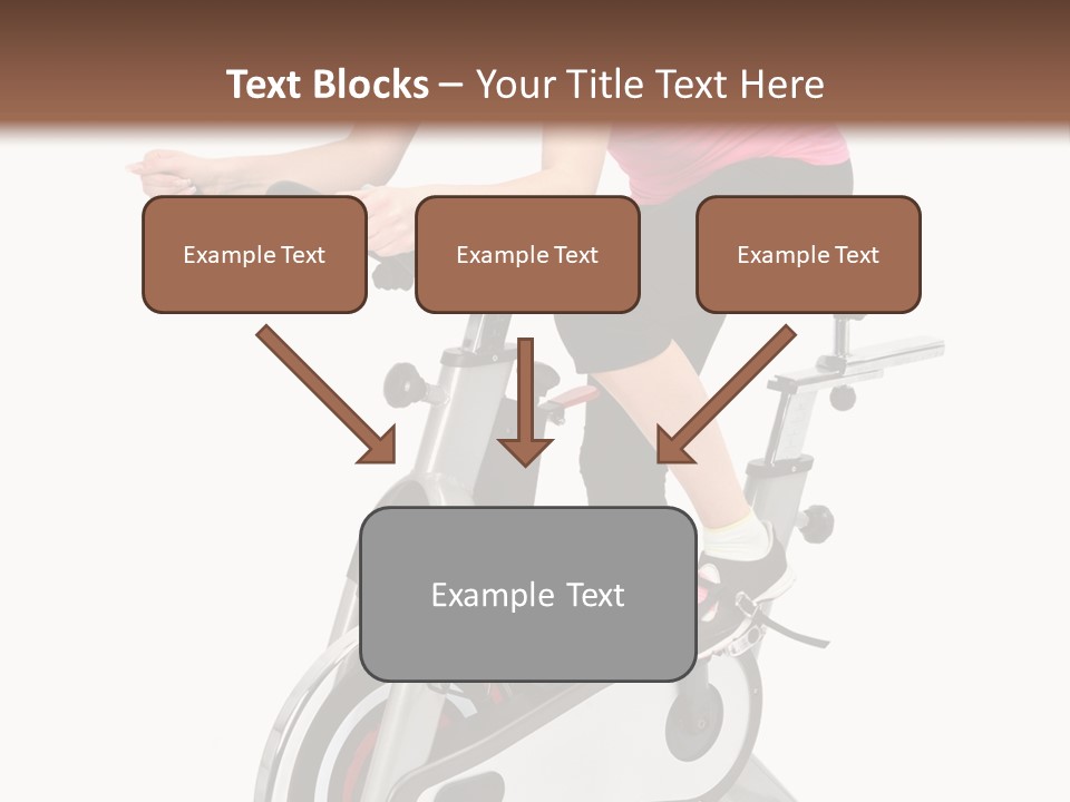 Bike Isolated Workout PowerPoint Template