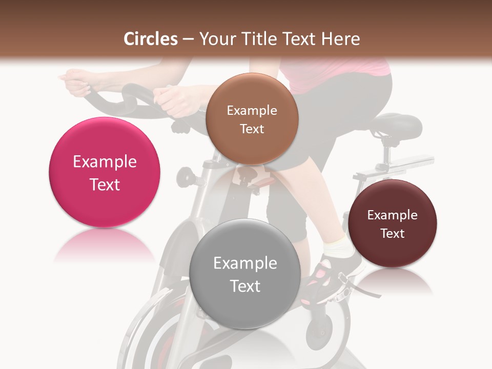 Bike Isolated Workout PowerPoint Template