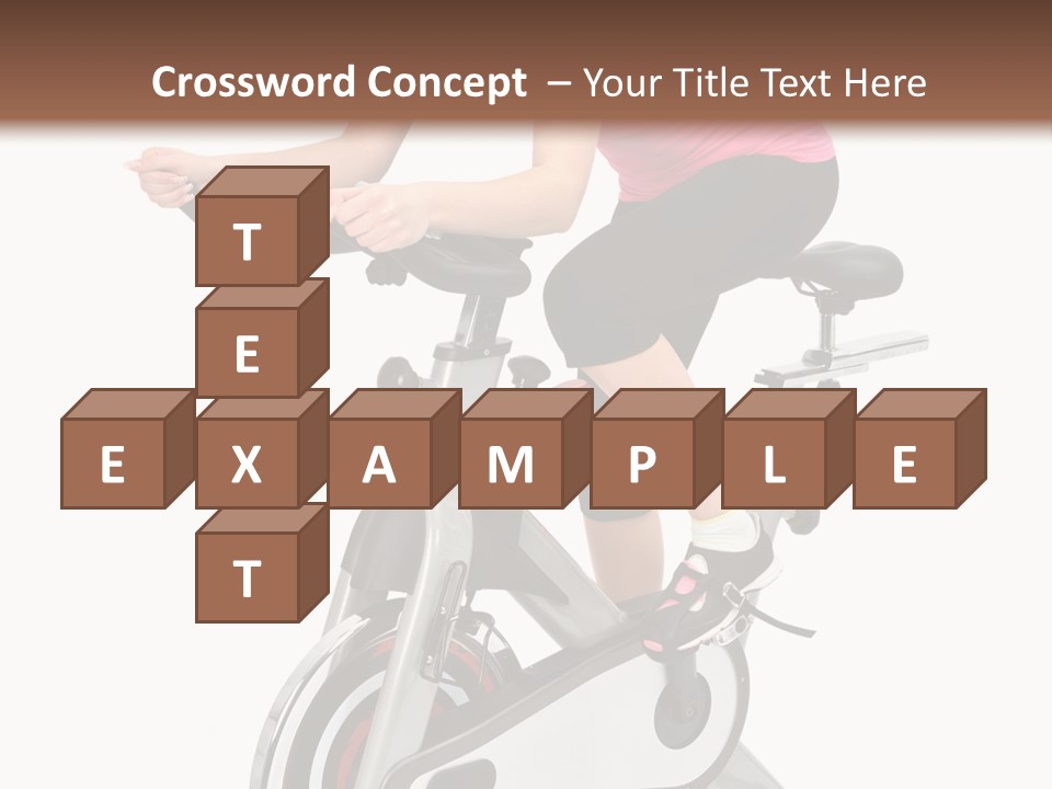 Bike Isolated Workout PowerPoint Template
