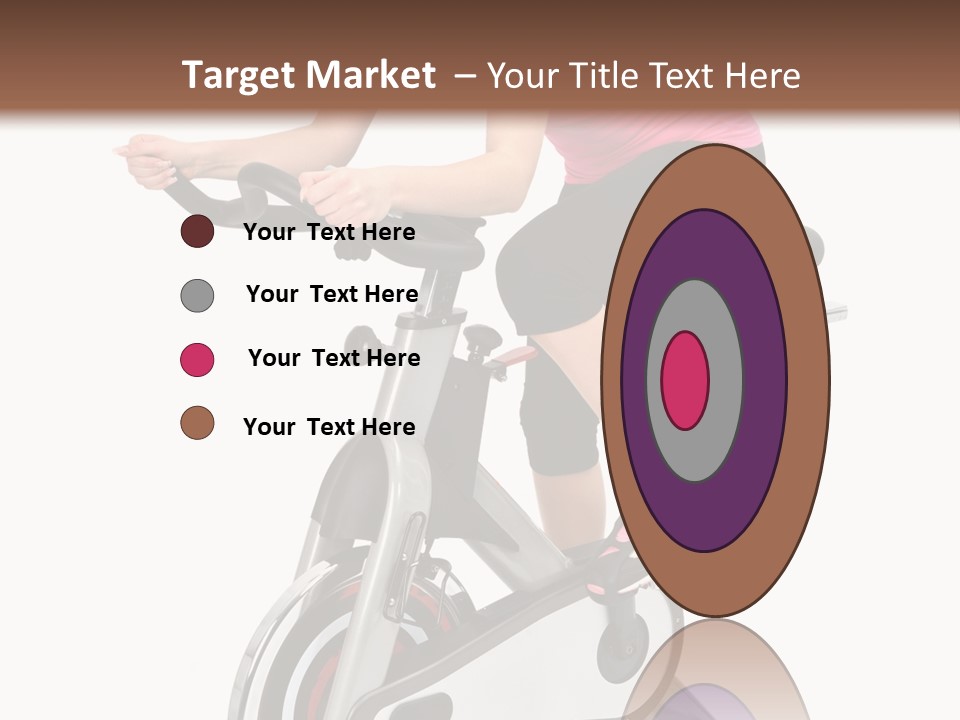 Bike Isolated Workout PowerPoint Template