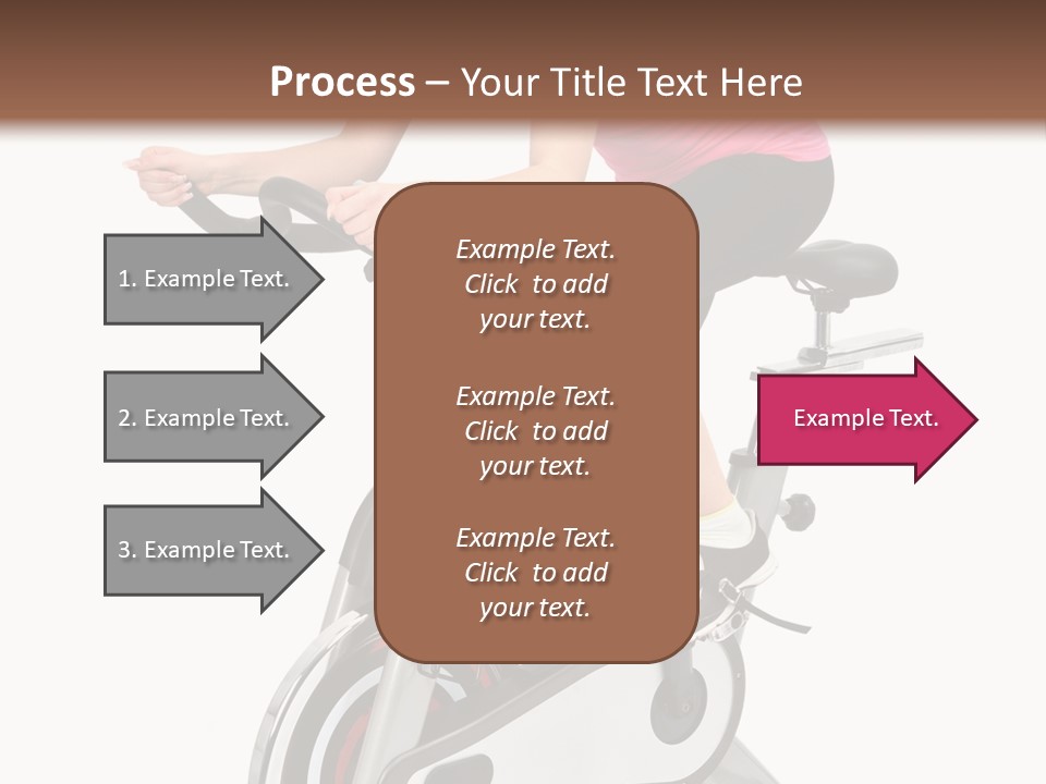 Bike Isolated Workout PowerPoint Template