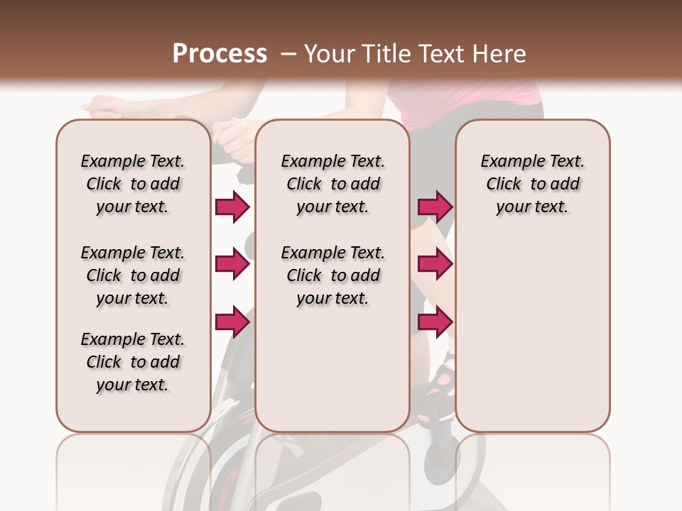 Bike Isolated Workout PowerPoint Template