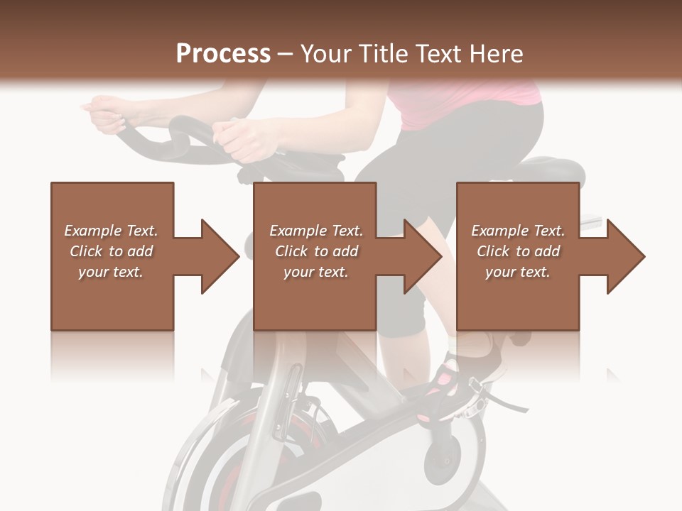 Bike Isolated Workout PowerPoint Template