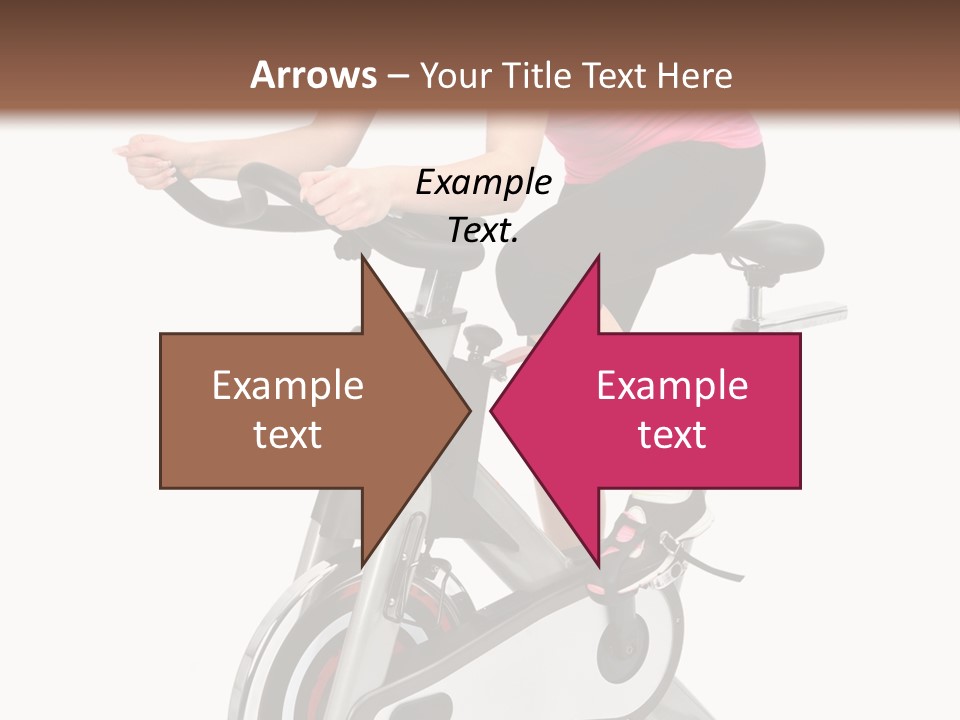 Bike Isolated Workout PowerPoint Template
