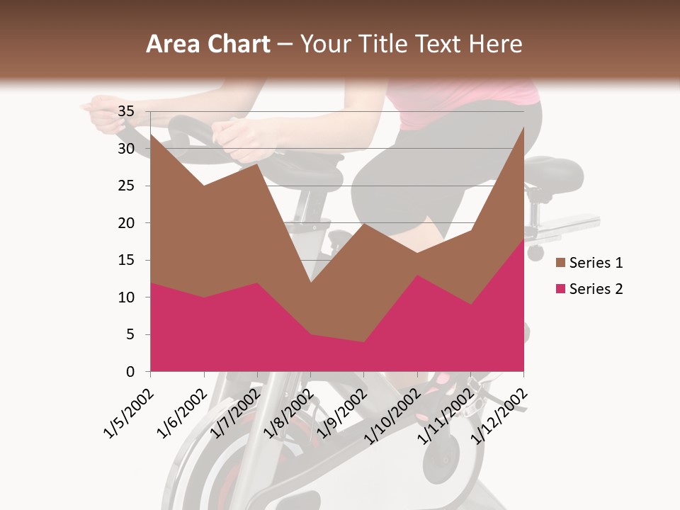 Bike Isolated Workout PowerPoint Template