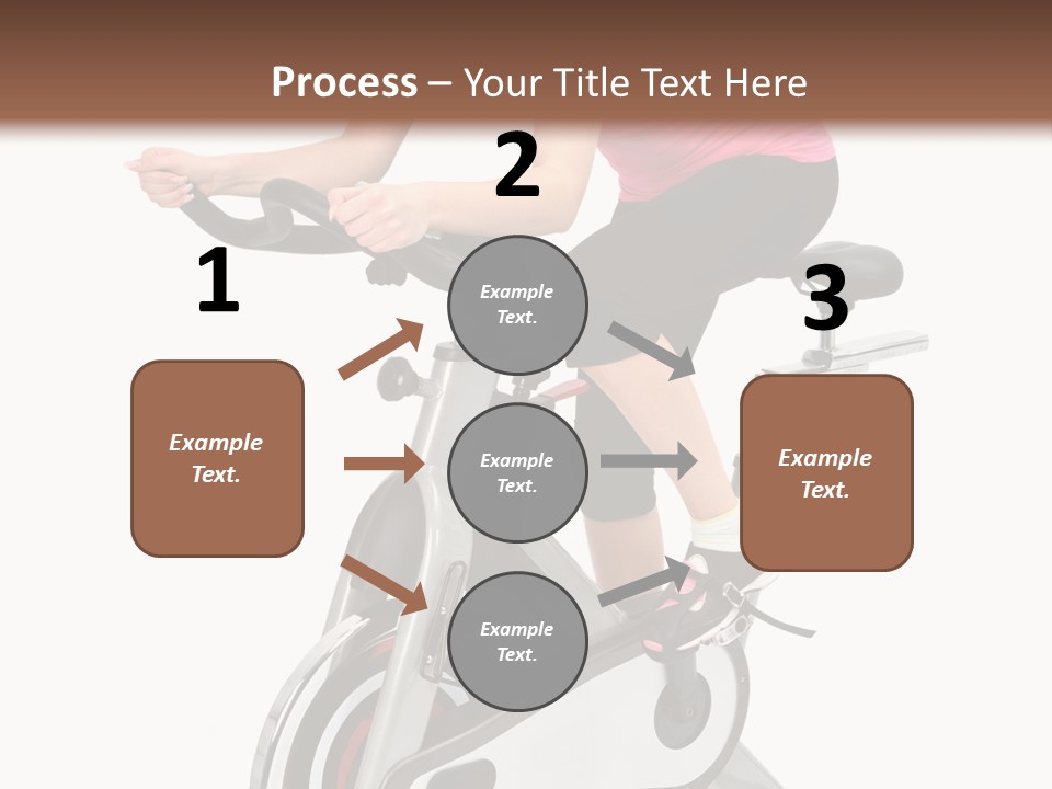 Bike Isolated Workout PowerPoint Template