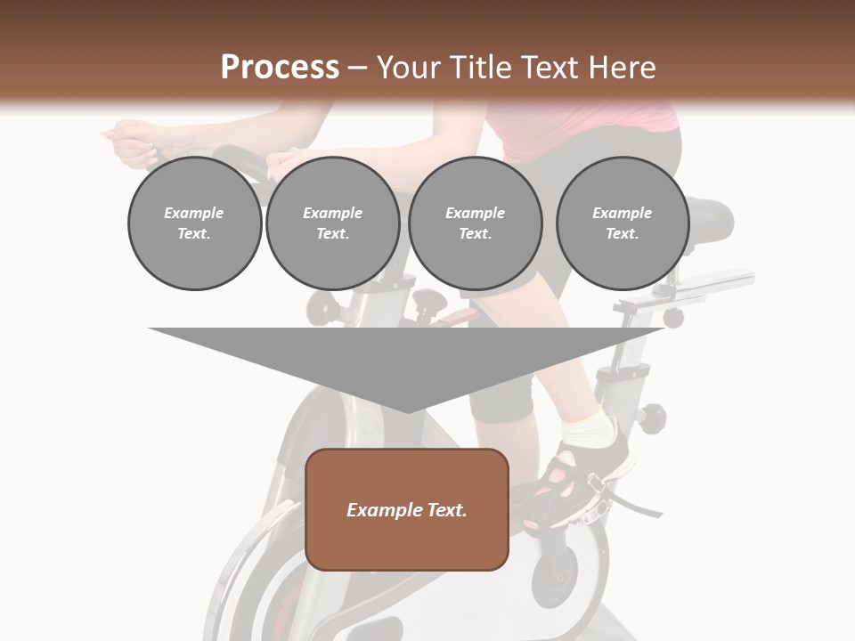 Bike Isolated Workout PowerPoint Template