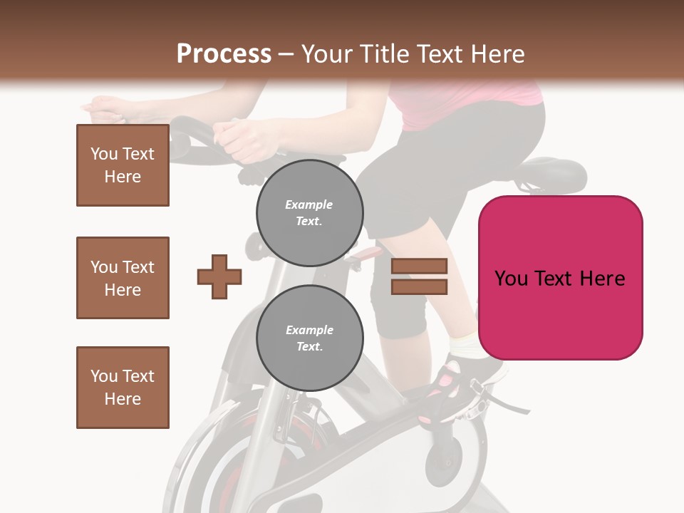 Bike Isolated Workout PowerPoint Template