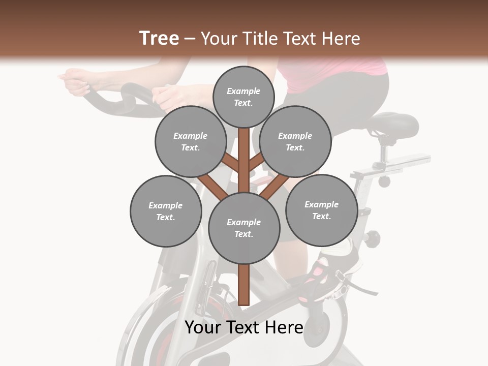 Bike Isolated Workout PowerPoint Template