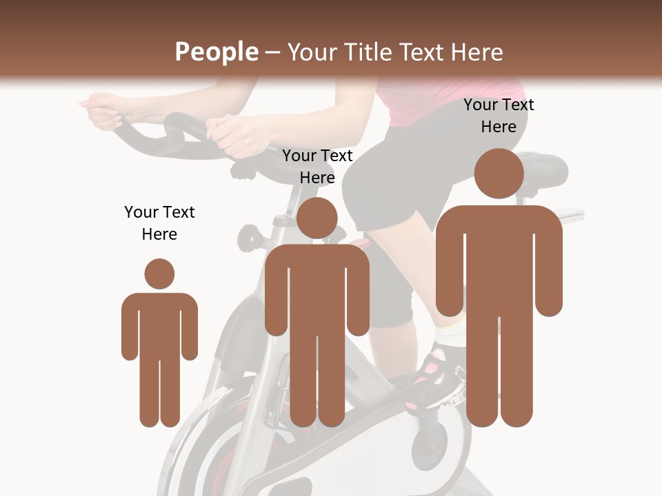Bike Isolated Workout PowerPoint Template