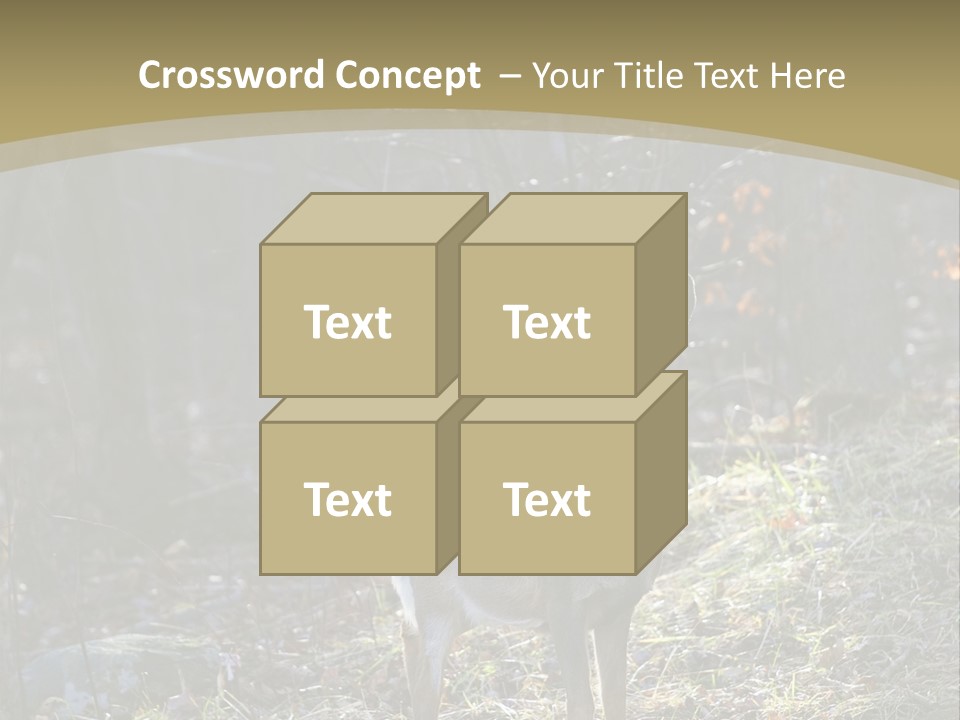 Autumn Wildlife Fall PowerPoint Template