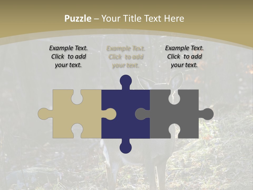 Autumn Wildlife Fall PowerPoint Template