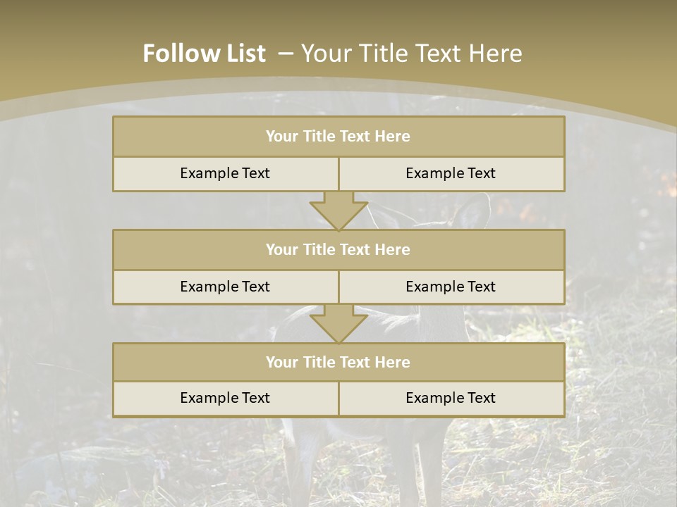 Autumn Wildlife Fall PowerPoint Template