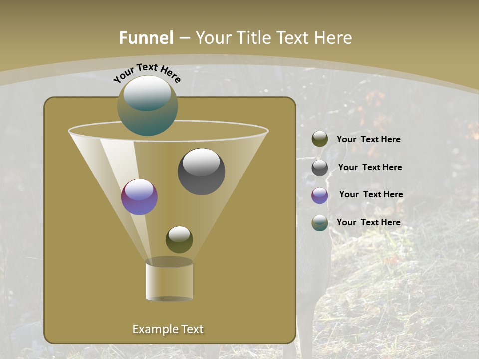 Autumn Wildlife Fall PowerPoint Template