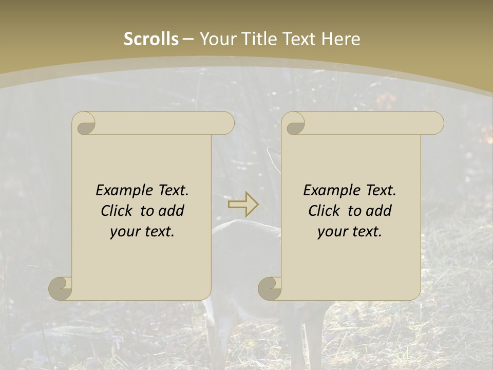 Autumn Wildlife Fall PowerPoint Template