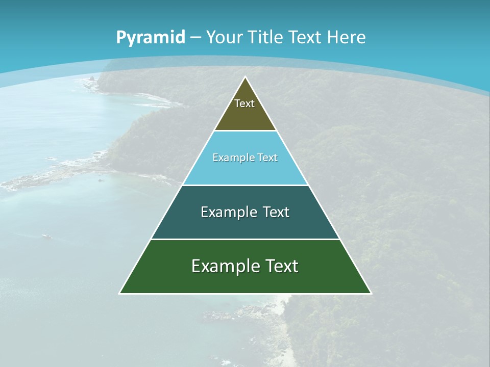 Water Ariel Gulf PowerPoint Template