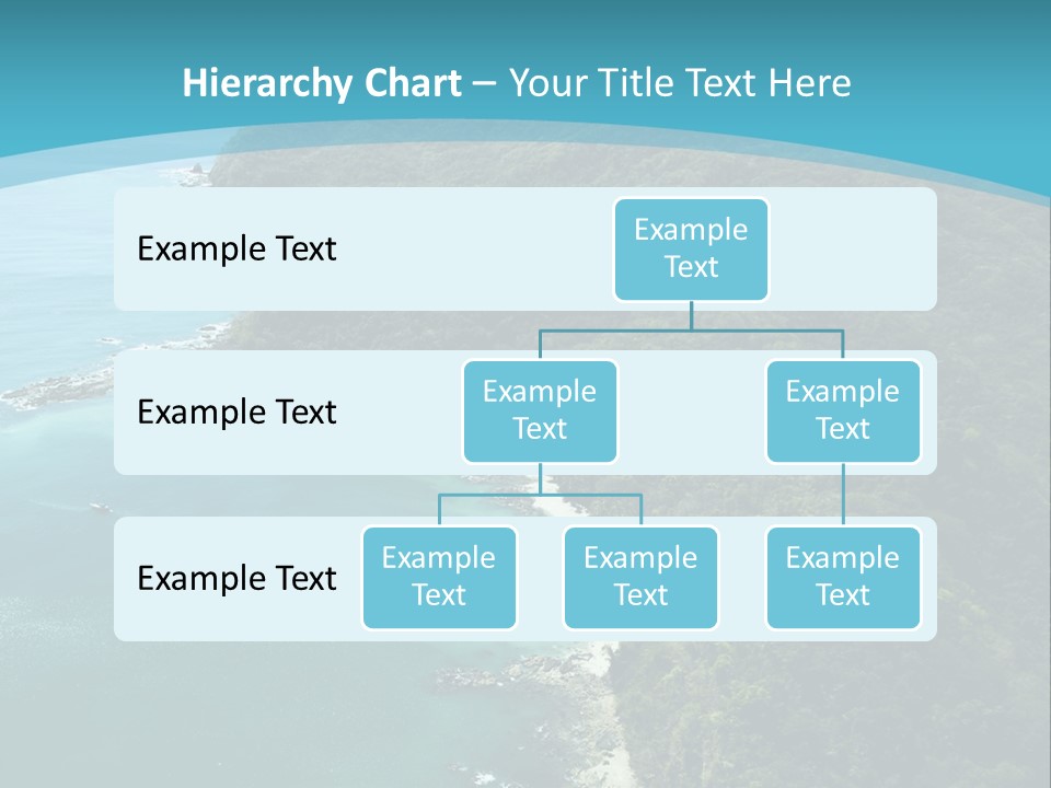 Water Ariel Gulf PowerPoint Template