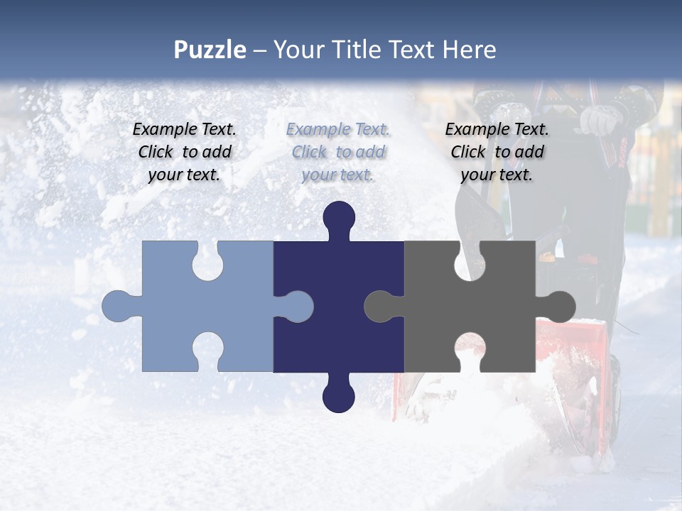 Blower Red White PowerPoint Template