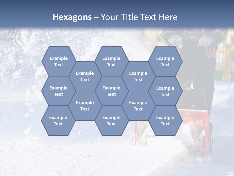 Blower Red White PowerPoint Template