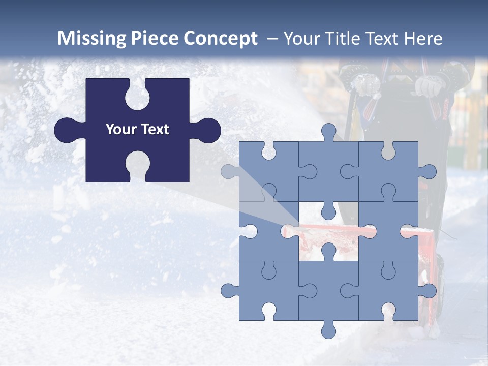 Blower Red White PowerPoint Template