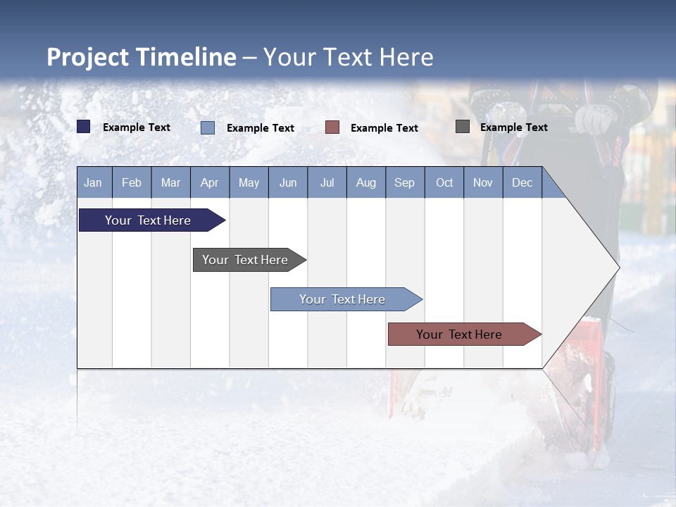 Blower Red White PowerPoint Template
