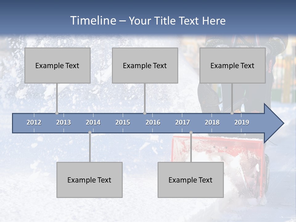 Blower Red White PowerPoint Template