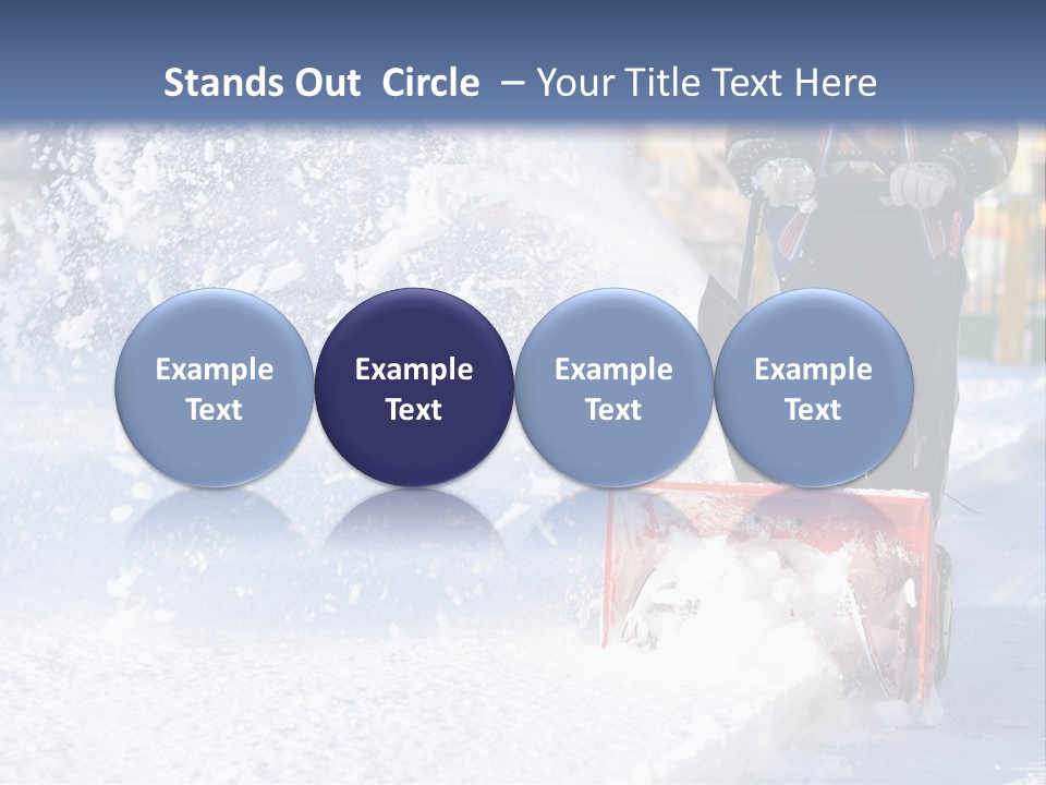 Blower Red White PowerPoint Template