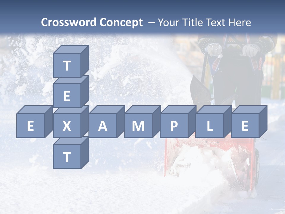 Blower Red White PowerPoint Template