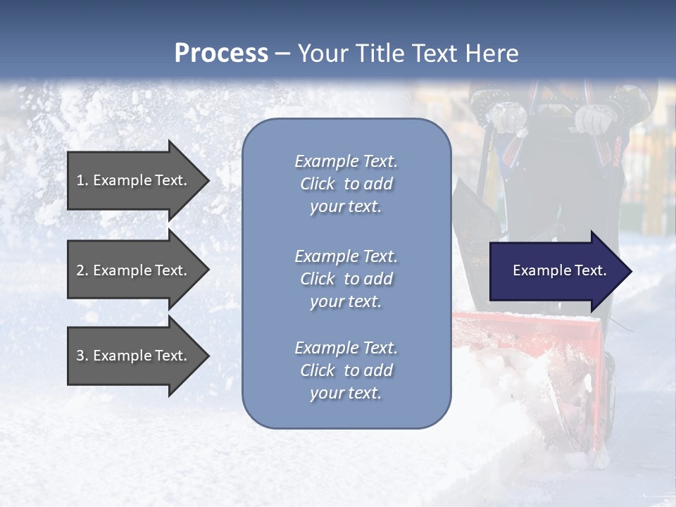 Blower Red White PowerPoint Template