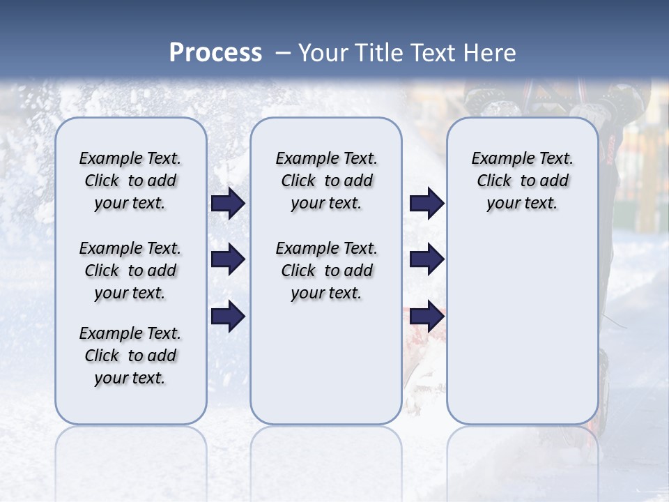 Blower Red White PowerPoint Template