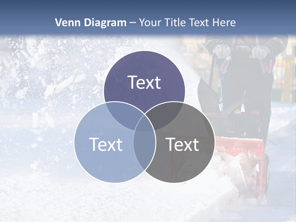 Blower Red White PowerPoint Template