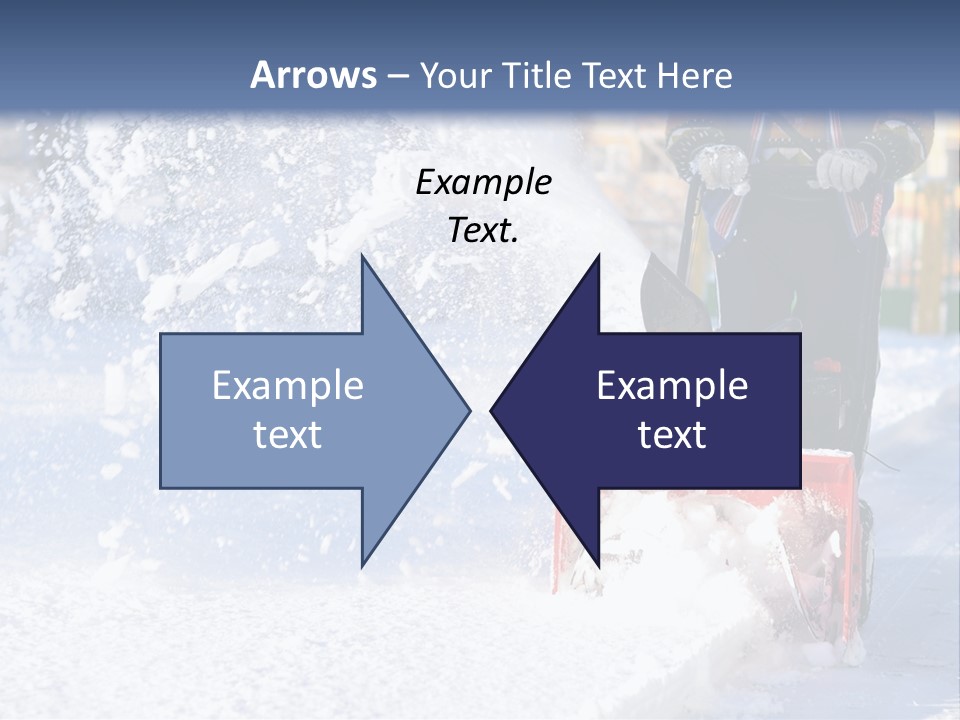 Blower Red White PowerPoint Template