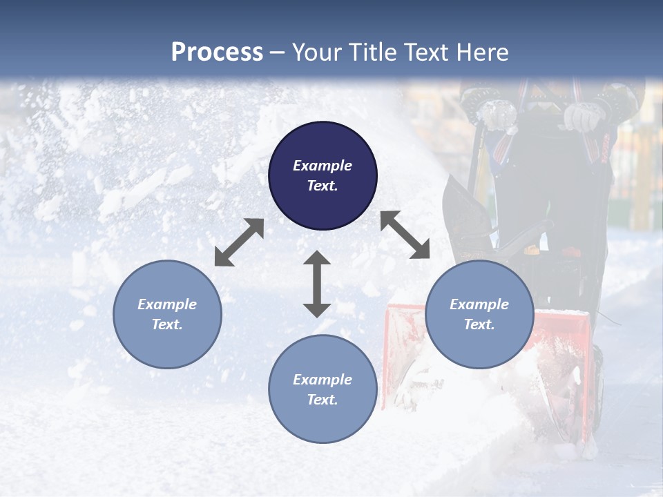 Blower Red White PowerPoint Template