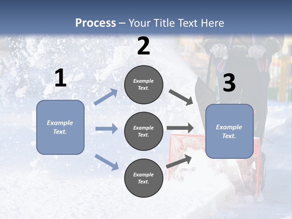 Blower Red White PowerPoint Template