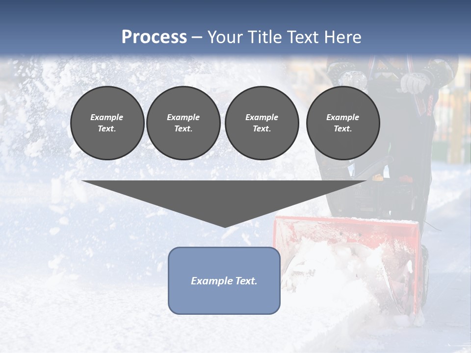 Blower Red White PowerPoint Template