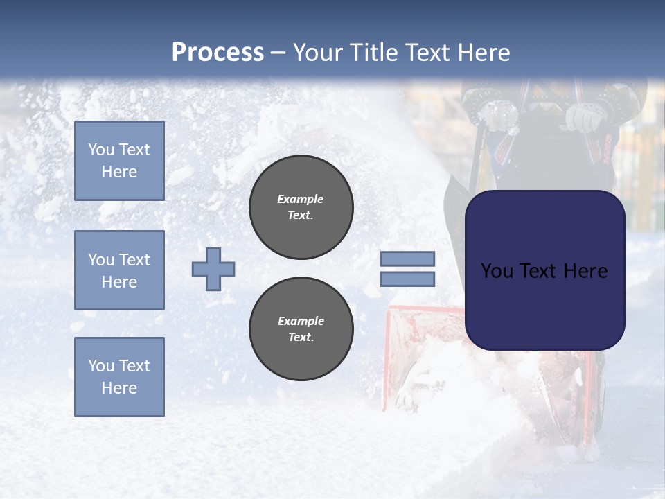 Blower Red White PowerPoint Template