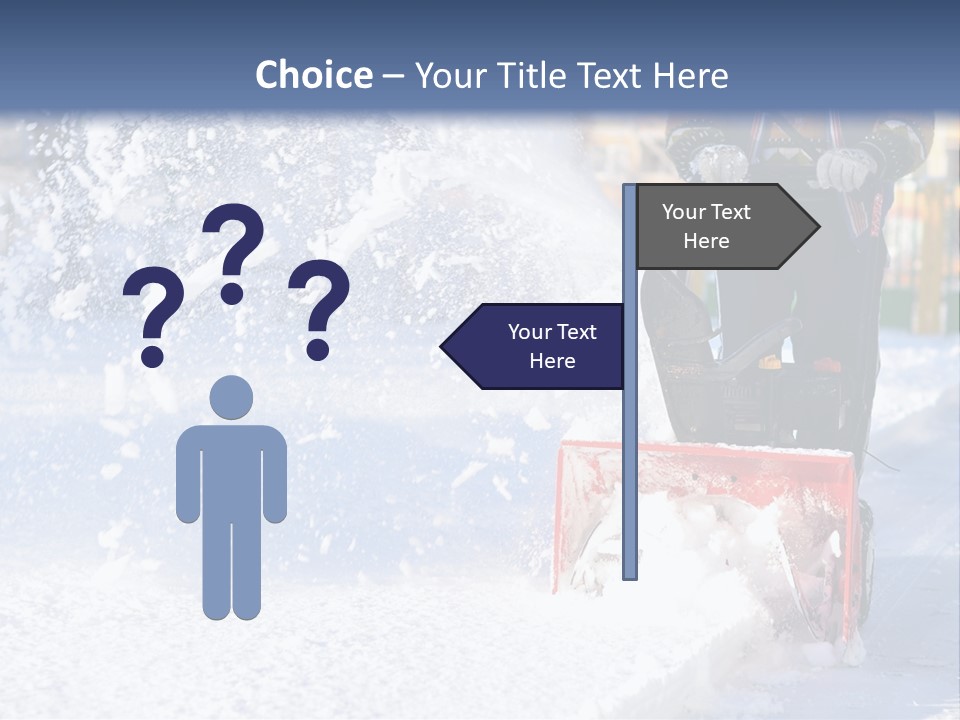 Blower Red White PowerPoint Template