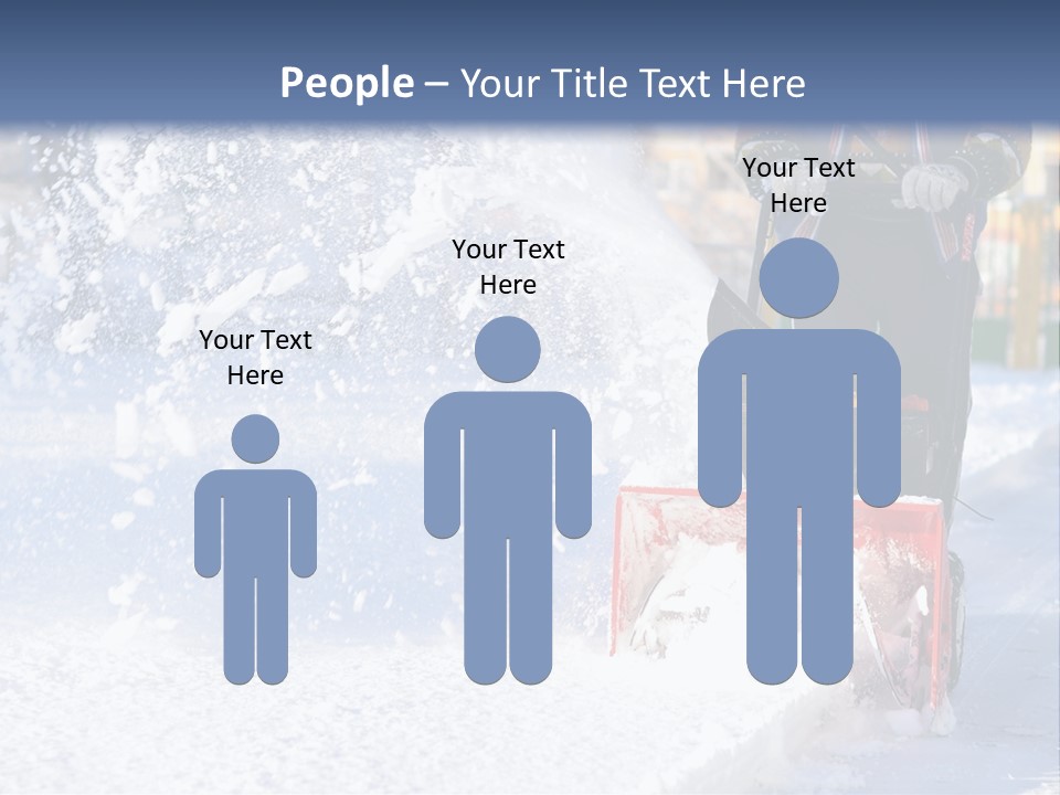 Blower Red White PowerPoint Template