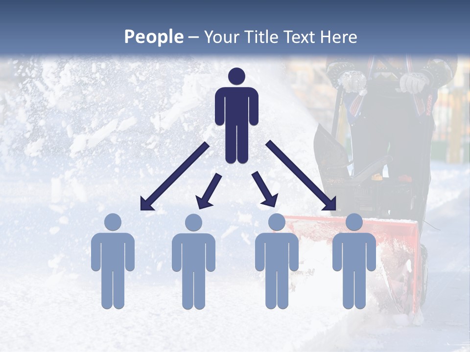 Blower Red White PowerPoint Template