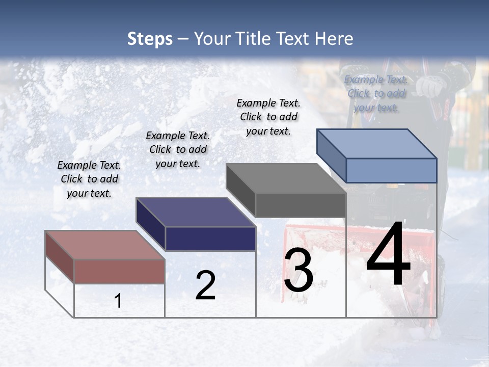 Blower Red White PowerPoint Template