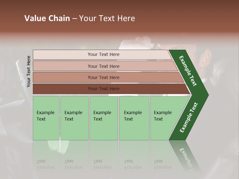 Vehicle Sit Man PowerPoint Template