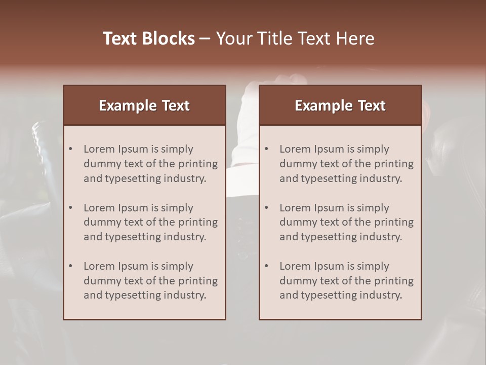 Vehicle Sit Man PowerPoint Template