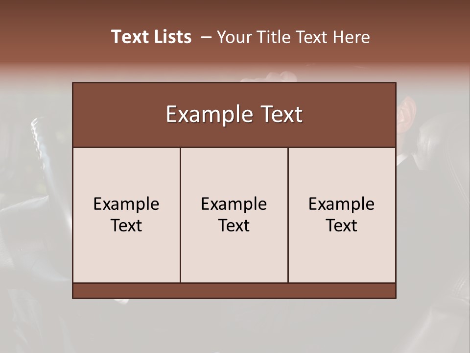 Vehicle Sit Man PowerPoint Template