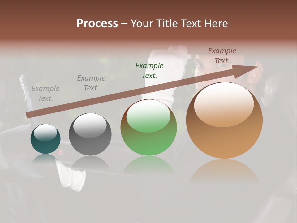 Vehicle Sit Man PowerPoint Template